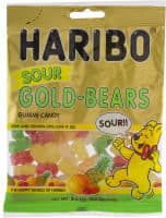 HARIBO, GOLD-BEARS, SOUR GUMMI CANDY