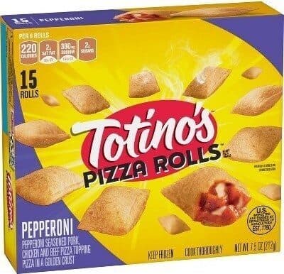 Ttnos Pepperoni Pizza Rls 15ct