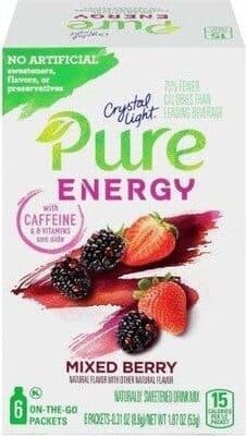 MIXED BERRY NATURALLY SWEETENED DRINK MIX, MIXED BERRY