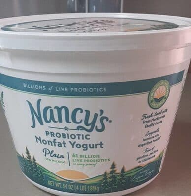 NONFAT YOGURT, PLAIN