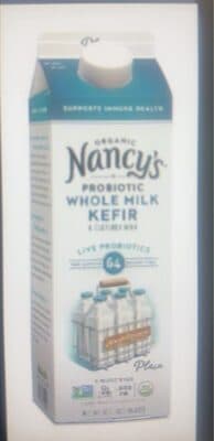 PEACHES WHOLE MILK PROBIOTIC ORGANIC YOGURT, PEACHES
