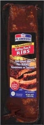 SMOKEY BARBECUE SAUCE BABY BACK RIBS