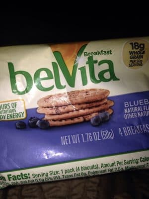 NABISCO BELVITA BREAKFAST SNACK BLUEBERRY 1X1.76 OZ