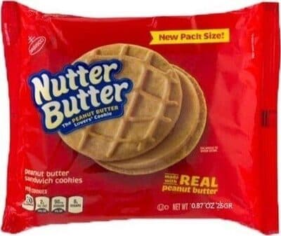 NABISCO NUTTER BUTTER COOKIES 1X