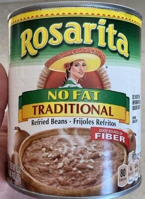 ROSARITA Non Fat Refried Beans, 30 OZ
