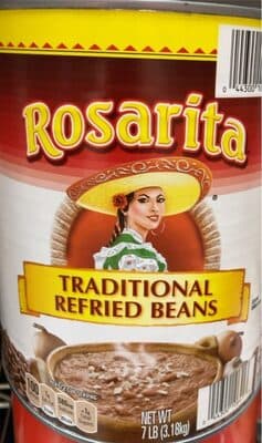 Original Refried Beans - #10 Can, 112 OZ