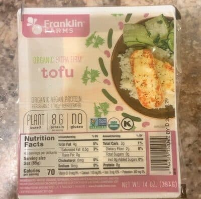 ORGANIC EXTRA FIRM TOFU