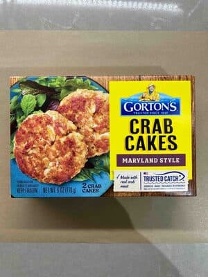 GORTON'S, MARYLAND STYLE CRAB CAKES