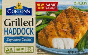 GORTON'S, SIGNATURE GRILLED HADDOCK FILLETS