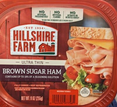 HILLSHIRE FARM, ULTRA THIN BROWN SUGAR HAM