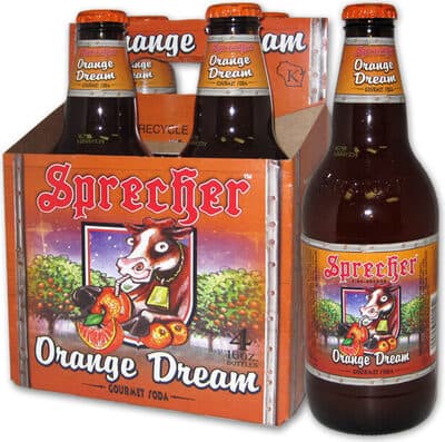 SPRECHER, GOURMET SODA, ORANGE DREAM