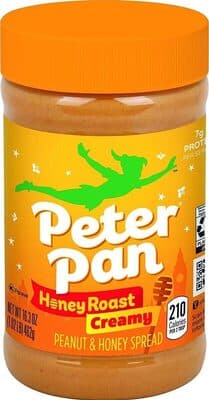 PETER PAN Honey Roasted Creamy Peanut Butter, 16.3 OZ