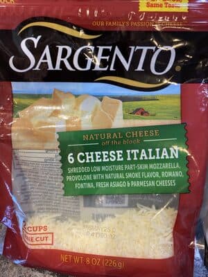 SHREDDED 6 CHEESE ITALIAN