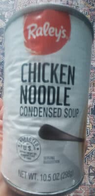 CHICKEN NOODLE CONDENSED SOUP, CHICKEN