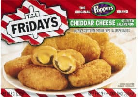 CHEDDAR CHEESE STUFFED JALAPENOS IN A CRISPY BREADING, CHEDDAR CHEESE STUFFED JALAPENOS