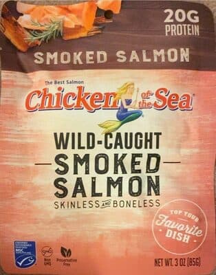 CHICKEN OF THE SEA, SMOKED SALMON