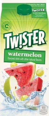 Tropicana Twister Watermelon Flavored Drink 59 Fluid Ounce Paper Carton
