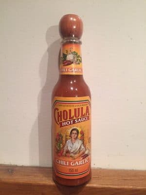 CHOLULA, HOT SAUCE, CHILI GARLIC