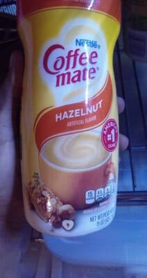 COFFEE CREAMER, HAZELNUT