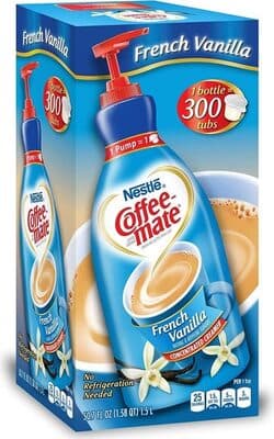 FRENCH VANILLA CONCENTRATED COFFEE CREAMER, FRENCH VANILLA