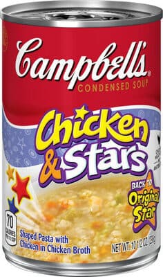 CAMPBELL'S SOUP CHICKEN & STARS