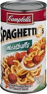 CAMPBELL'S PASTA SPAGHETTIOS W MTBL