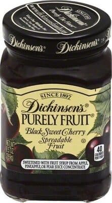 BLACK SWEET CHERRY SPREADABLE FRUIT