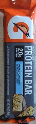 Gatorade Recover Whey Protein Bar Cookies And Creme 2.8 Ounce Plastic Bag