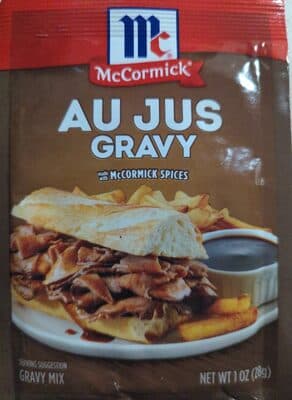 AU JUS GRAVY MIX
