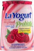 LA YOGURT, ORIGINAL BLENDED LOWFAT YOGURT, RASPBERRY