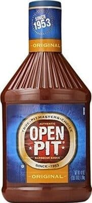 OPEN PIT, ORIGINAL BARBECUE SAUCE, ORIGINAL