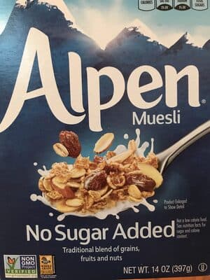 ALPEN MUESLI, 14 OZ