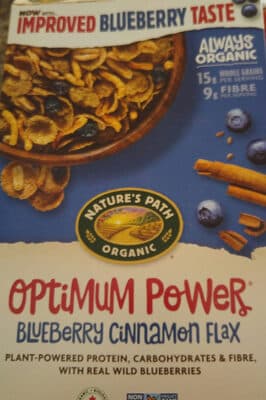 ORGANIC OPTIMUM POWER BLUEBERRY CINNAMON FLAX