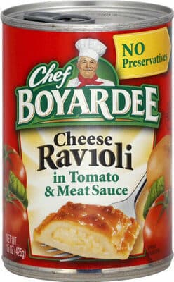 CHEF BOYARDEE Cheese Ravioli In Tomato Sauce, 15 OZ