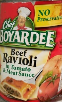 Beef Ravioli - #10 Can, 108 OZ