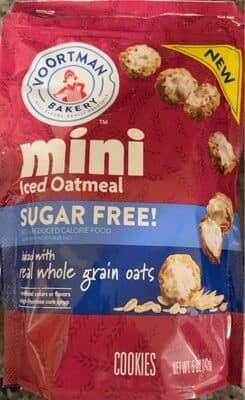 ICED OATMEAL MINI COOKIES, ICED OATMEAL
