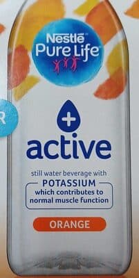 ORANGE FLAVOR ACTIVE STILL WATER BEVERAGE, ORANGE