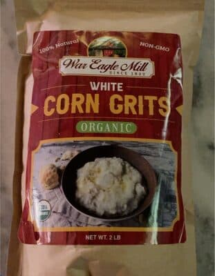 ORGANIC WHITE CORN GRITS