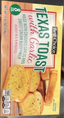 TEXAS TOAST WITH GARLIC, TEXAS TOAST