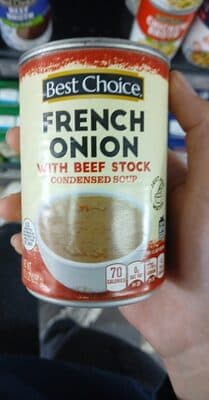 FRENCH ONION WITH BEEF STOCK CONDENSED SOUP