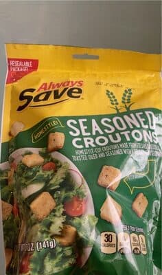 SEASONED CROUTONS, SEASONED