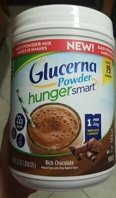 RICH CHOCOLATE EASY GLUCERNA POWDER MIX, RICH CHOCOLATE
