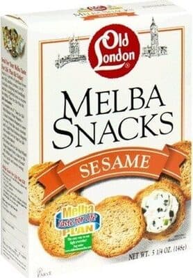 OLD LONDON, MELBA SESAME SNACKS