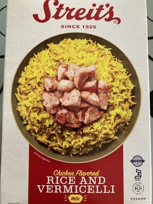 STREIT'S, RICE & VERMICELLI MIX, CHICKEN