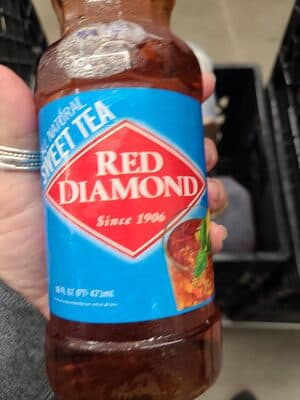 FRESH BREWED SWEET TEA