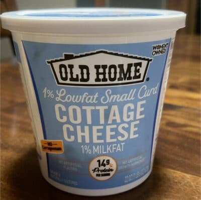 1% LOWFAT SMALL CURD COTTAGE CHEESE