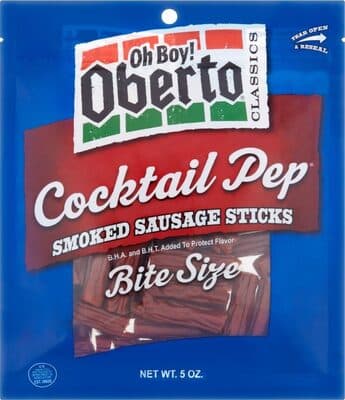 COCKTAIL PEP SMOKED SAUSAGE STICKS