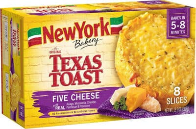 THE ORIGINAL FIVE CHEESE TEXAS TOAST