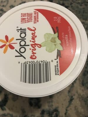 Yoplait Original Vanilla Low Fat Yogurt