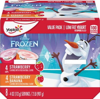 Yoplait Kids Strawberry/Strawberry Banana Variety Pack 8 Count